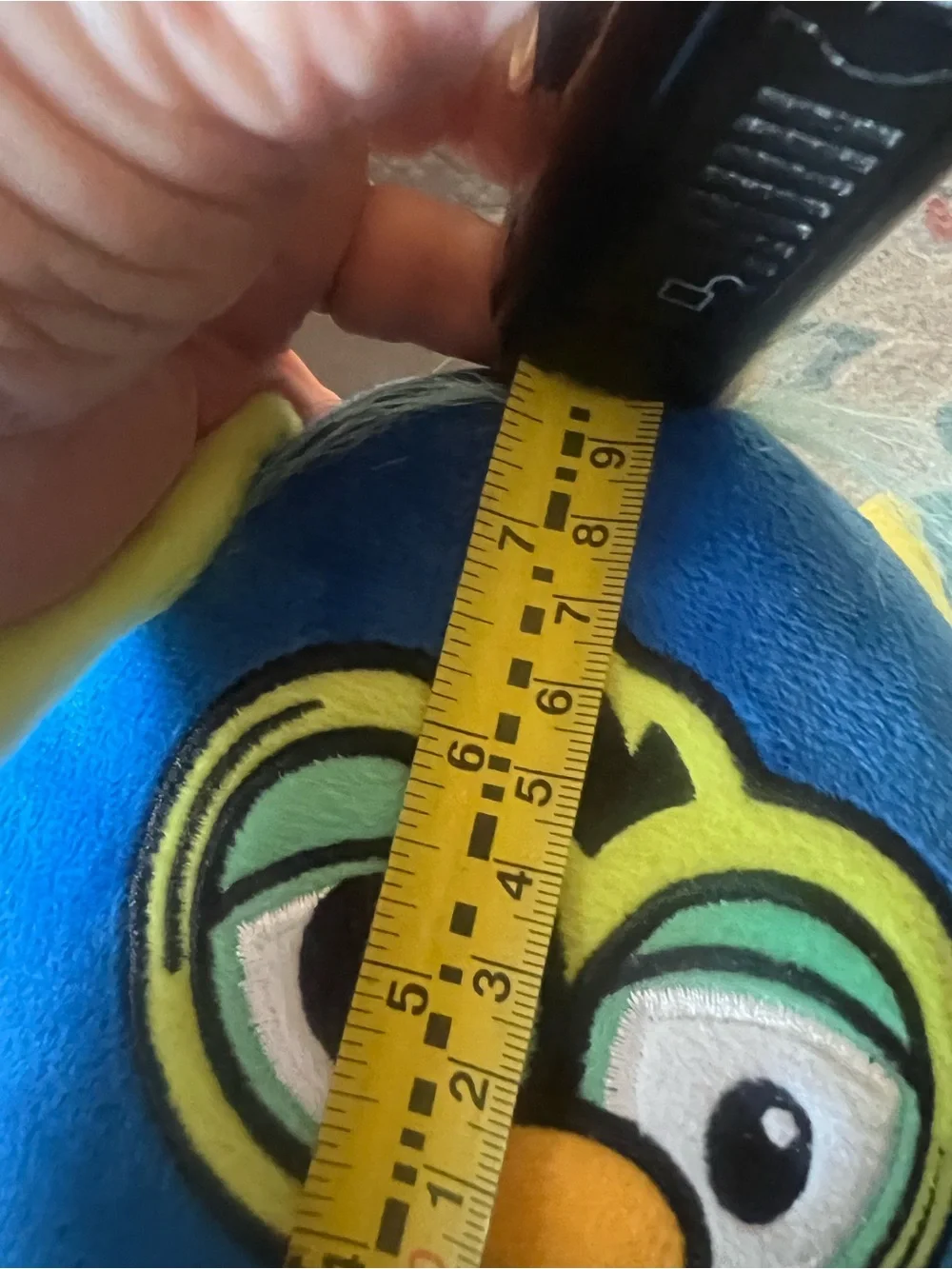 Hasbro Blue and Yellow Plush Furby Stuffed Toy